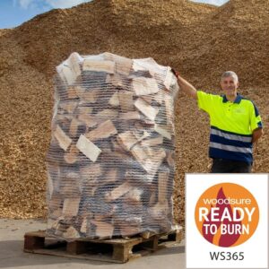 Firewood Express Giant Pack With Woodsure Approval Logo